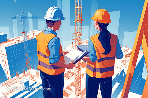 圖紙上的匠魂 建筑工地上兩位設計師的施工交響曲